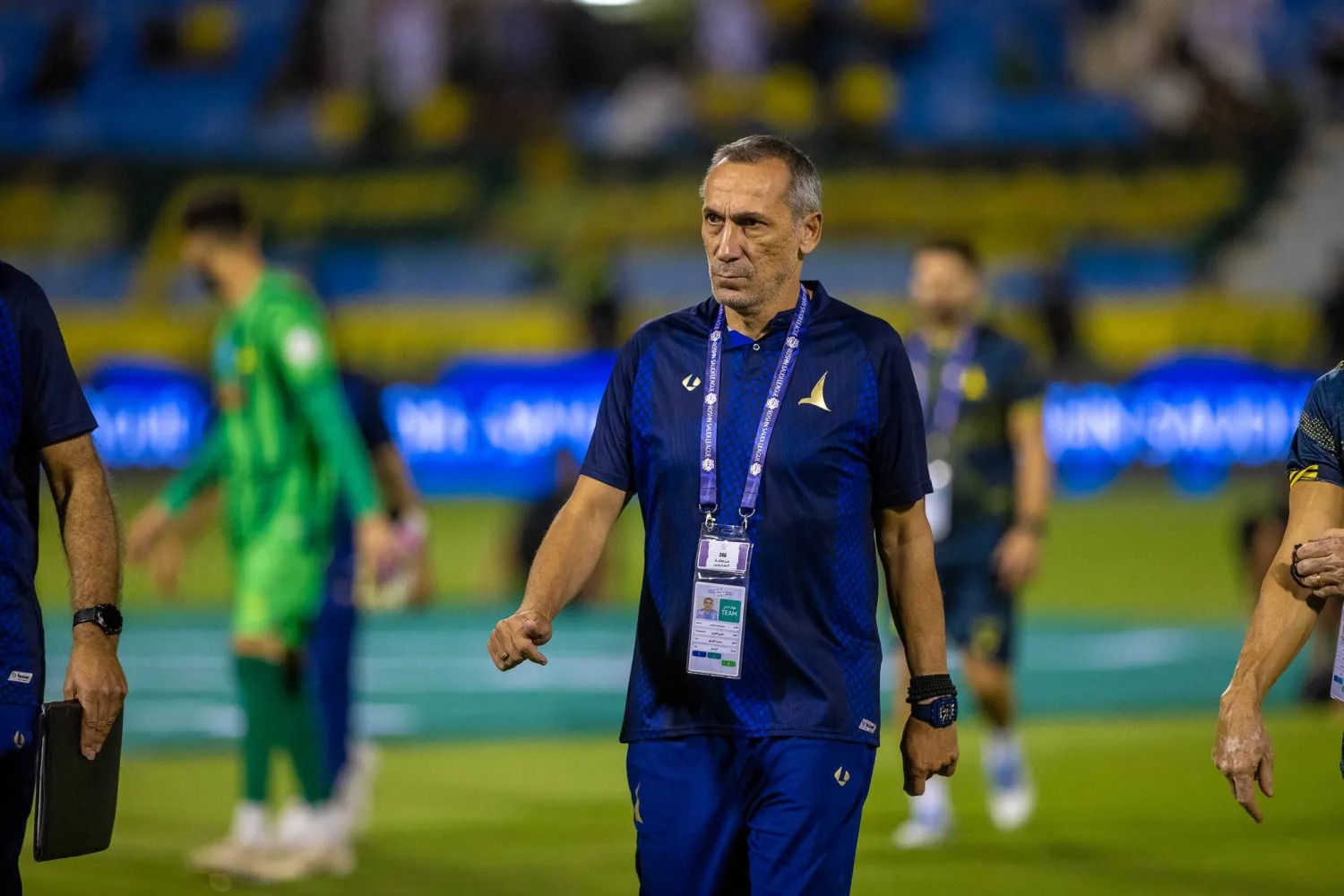 فريق الخليج في تدريباته