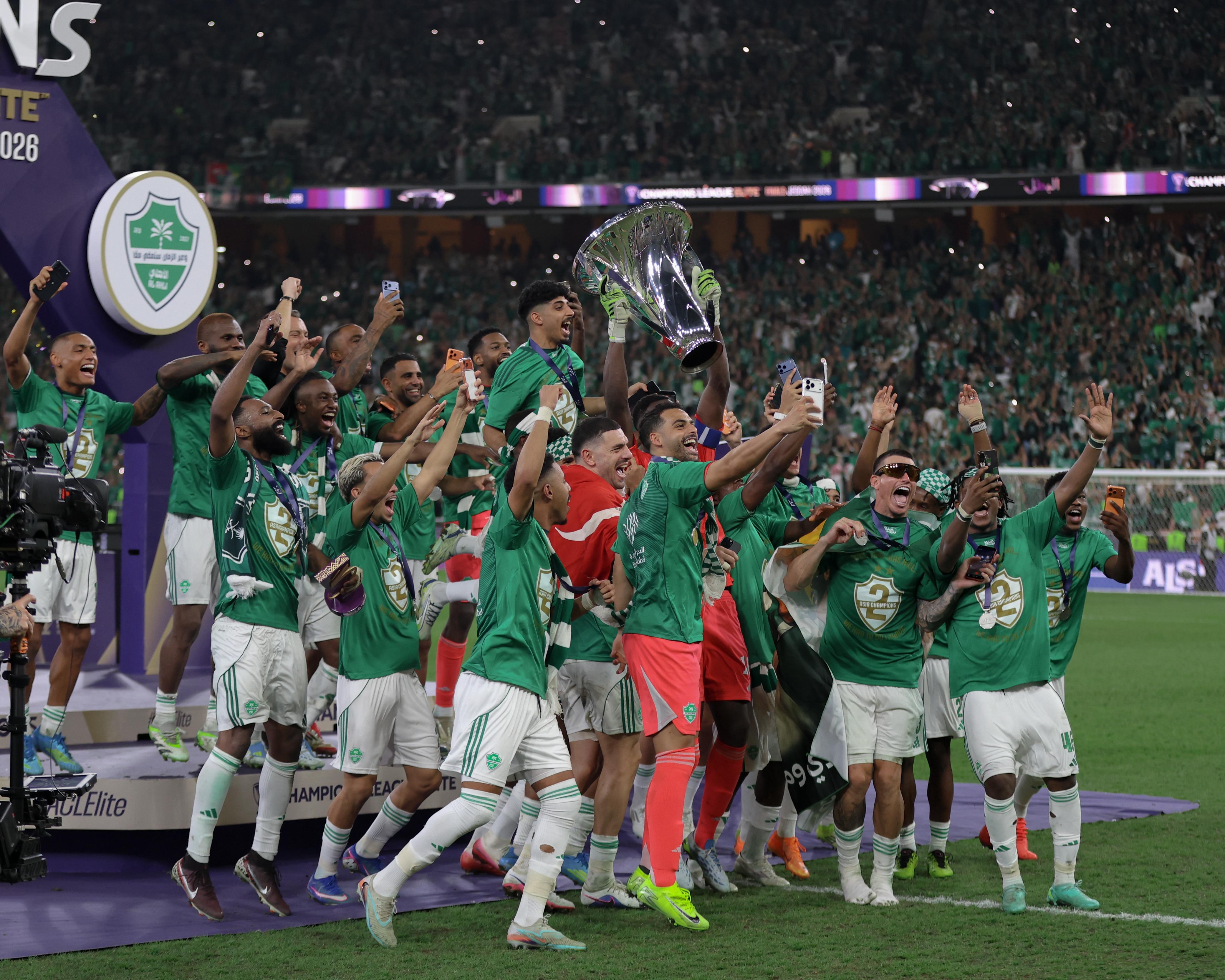 لقطة من نهائي دوري أبطال آسيا للنخبة
