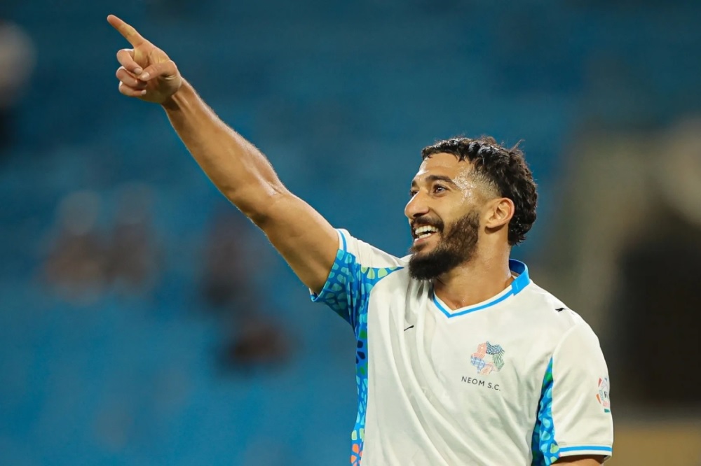 سعيد بن رحمة خلال مباراة