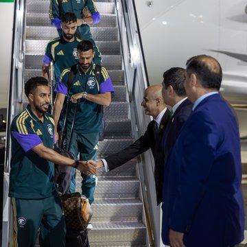 استقبال القنصلية للمنتخب السعودي