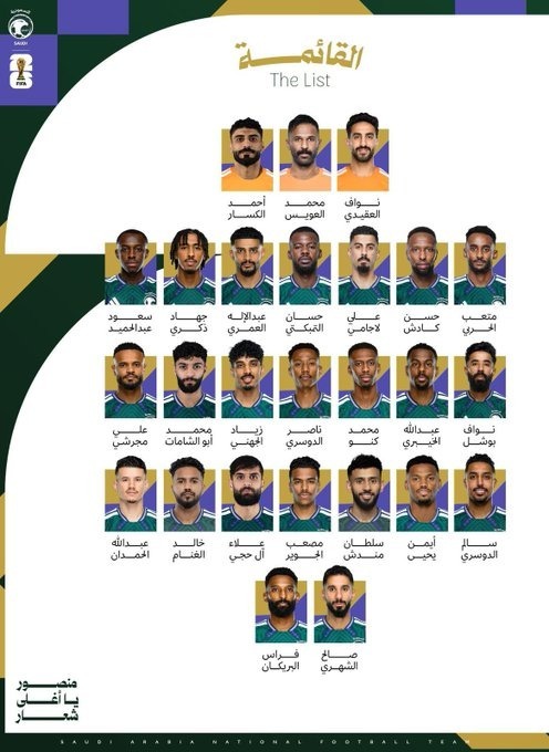 المنتخب السعودي في كأس العالم FIFA 2026