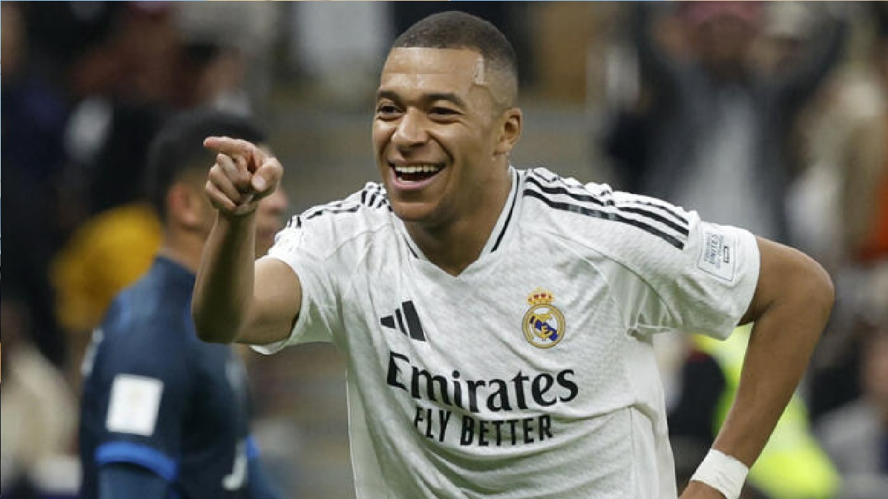 كيليان مبابي مع ريال مدريد