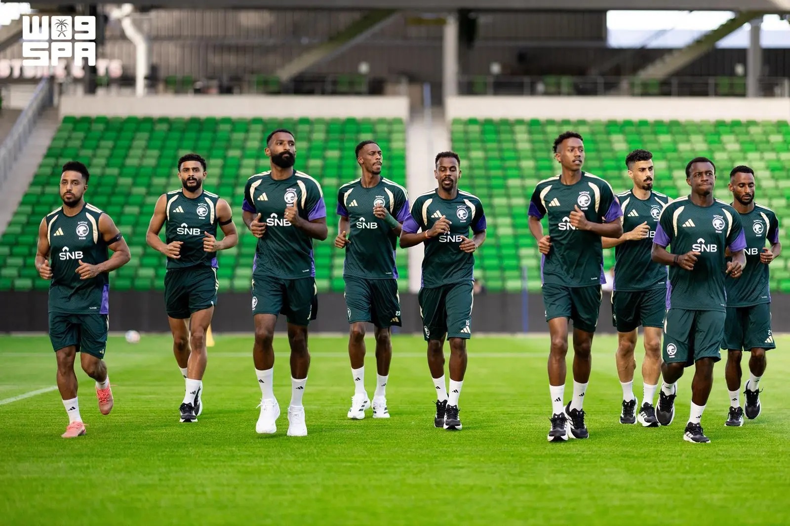 تدريبات المنتخب السعودي في أوستن